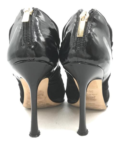 JIMMY CHOO（ジミーチュウ）JIMMY CHOO (ジミーチュウ) パンプス ブラック サイズ:23.5の古着・服飾アイテム