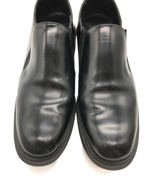 Dr.Martens（ドクターマーチン）Dr.Martens (ドクターマーチン) サイドゴアスリッポン ブラック サイズ:US7の古着・服飾アイテム