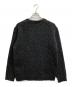 BEAMS (ビームス) 3ゲージ カラーネップ クルーネック ニット ブラック サイズ:M：3000円