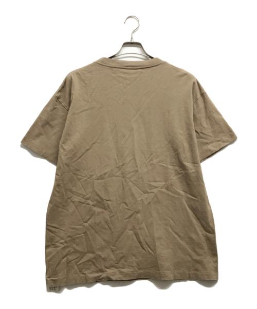 BoTT（ボット）BoTT (ボット) プリントTシャツ ベージュ サイズ:Lの古着・服飾アイテム