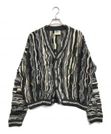 limnos（リムノス）の古着「3Dニットカーディガン」｜グレー