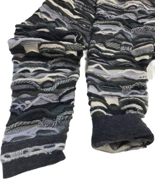 limnos（リムノス）limnos (リムノス) 3Dニットカーディガン グレー サイズ:Lの古着・服飾アイテム