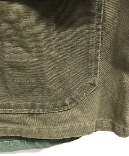 Engineered Garments（エンジニアドガーメンツ）Engineered Garments (エンジニアド ガーメンツ) BEAMS (ビームス) パッチワークジャケット オリーブ サイズ:Sの古着・服飾アイテム