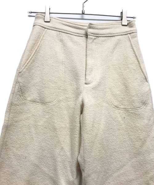 TODAYFUL（トゥデイフル）TODAYFUL (トゥデイフル) Drawstring Wool Pants ホワイト サイズ:36の古着・服飾アイテム