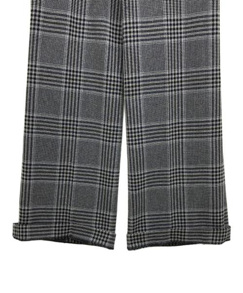 Acne studios（アクネ ストゥディオズ）Acne studios (アクネ ストゥディオス) チェックツイードトラウザーパンツ ネイビー サイズ:32の古着・服飾アイテム