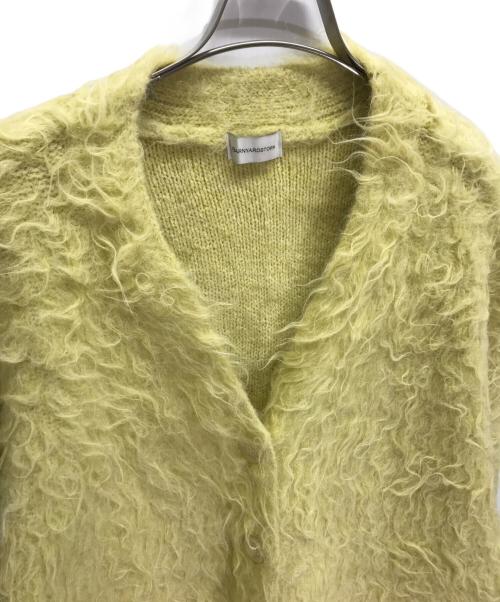 BARNYARDSTORM（バンヤードストーム）BARNYARDSTORM (バンヤードストーム) フラッフィーカーディガン イエロー サイズ:Fの古着・服飾アイテム