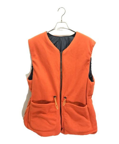 saby（サバイ）saby (サバイ) ベスト オレンジ サイズ:Mの古着・服飾アイテム