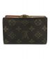 LOUIS VUITTON (ルイ ヴィトン) 2つ折り財布 ブラウン：15000円