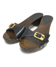 FENDI（フェンディ）の古着「ミュール」｜ネイビー