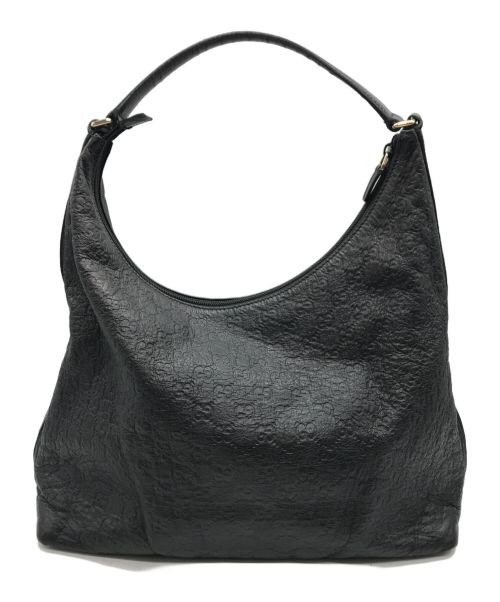 GUCCI（グッチ）GUCCI (グッチ) ワンショルダーバッグ ブラックの古着・服飾アイテム