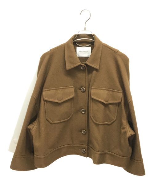 MIDIUMISOLID（ミディウミソリッド）MIDIUMISOLID (ミディウミソリッド) ジャケット ブラウン サイズ:記載なしの古着・服飾アイテム