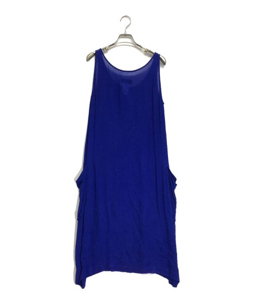 Y's（ワイズ）Y's (ワイズ) ノースリーブワンピース ブルー サイズ:2の古着・服飾アイテム