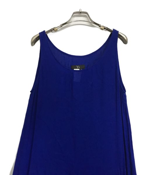 Y's（ワイズ）Y's (ワイズ) ノースリーブワンピース ブルー サイズ:2の古着・服飾アイテム