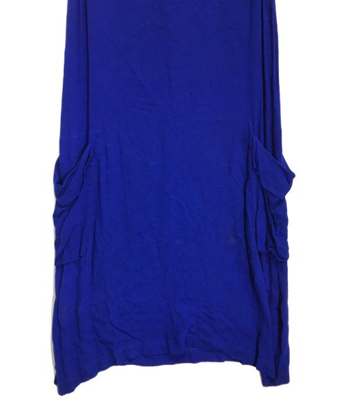 Y's（ワイズ）Y's (ワイズ) ノースリーブワンピース ブルー サイズ:2の古着・服飾アイテム