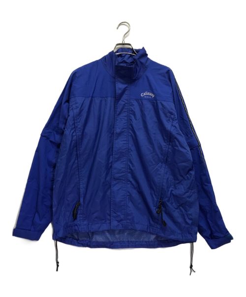Callaway Golf（キャロウェイゴルフ）Callaway Golf (キャロウェイゴルフ) ナイロンジャケット ブルー サイズ:Lの古着・服飾アイテム