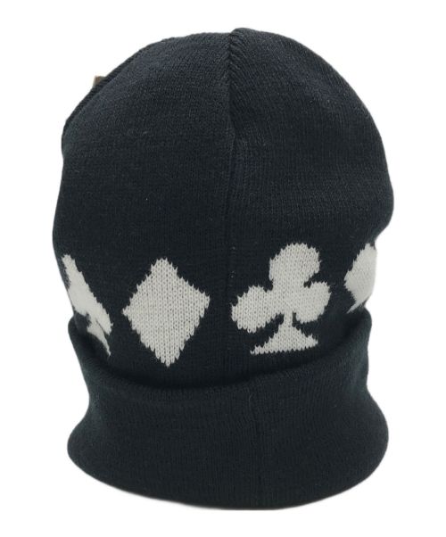 stussy（ステューシー）stussy (ステューシー) ニット帽 ブラックの古着・服飾アイテム