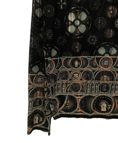 Jean Paul GAULTIER CLASSIQUE（ジャンポールゴルチエクラシック）Jean Paul GAULTIER CLASSIQUE (ジャンポールゴルチエクラシック) パワーネットカットソー ブラック サイズ:48の古着・服飾アイテム