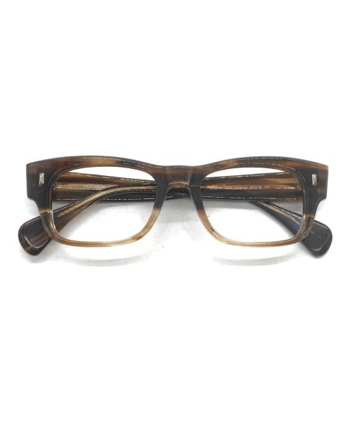 OLIVER PEOPLES（オリバーピープルズ）OLIVER PEOPLES (オリバーピープルズ) 眼鏡 ブラウン サイズ:50□19の古着・服飾アイテム