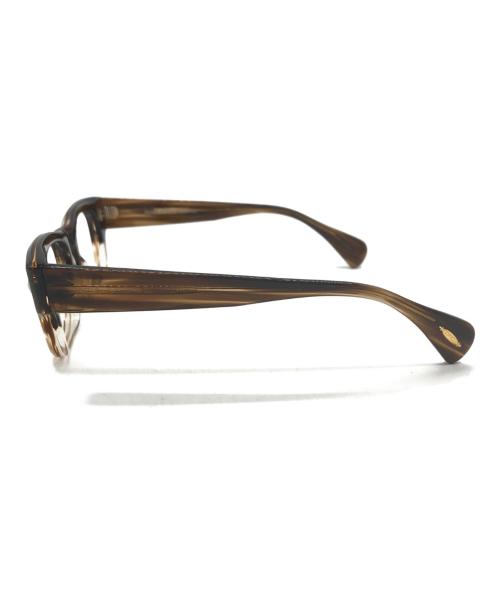 OLIVER PEOPLES（オリバーピープルズ）OLIVER PEOPLES (オリバーピープルズ) 眼鏡 ブラウン サイズ:50□19の古着・服飾アイテム