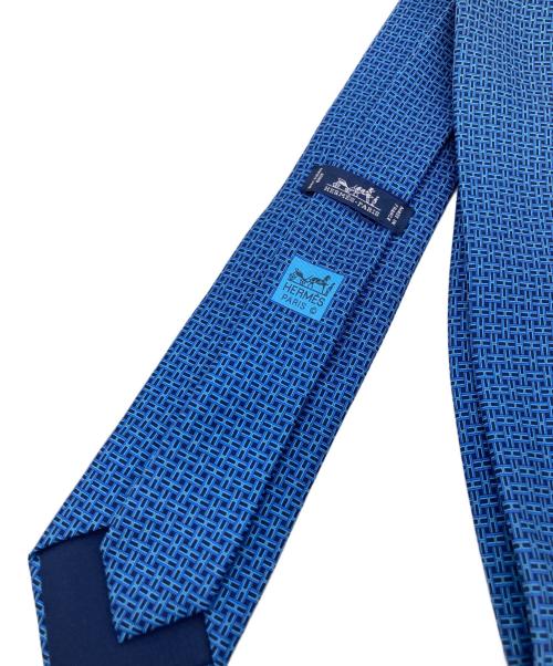 HERMES（エルメス）HERMES (エルメス) ネクタイ ブルー サイズ:-の古着・服飾アイテム