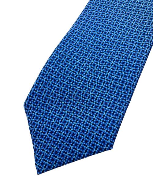 HERMES（エルメス）HERMES (エルメス) ネクタイ ブルー サイズ:-の古着・服飾アイテム