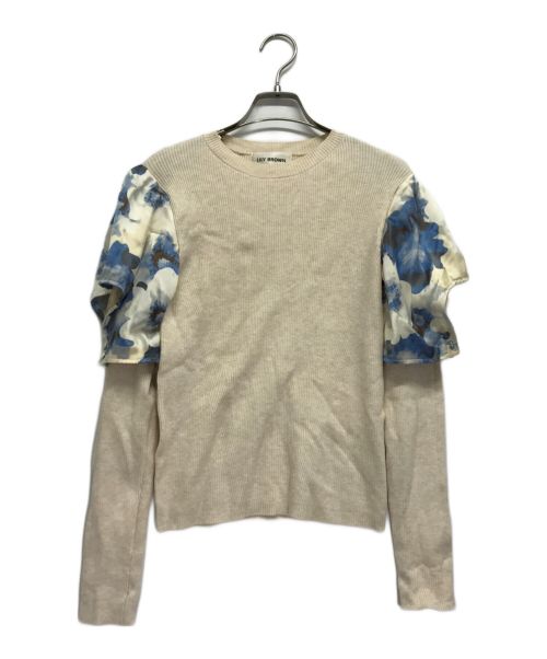 Lily Brown（リリーブラウン）Lily Brown (リリーブラウン) ニット アイボリー サイズ:Fの古着・服飾アイテム