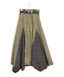 STUDIOUS（ステュディオス）の古着「スカート」｜ブラウン