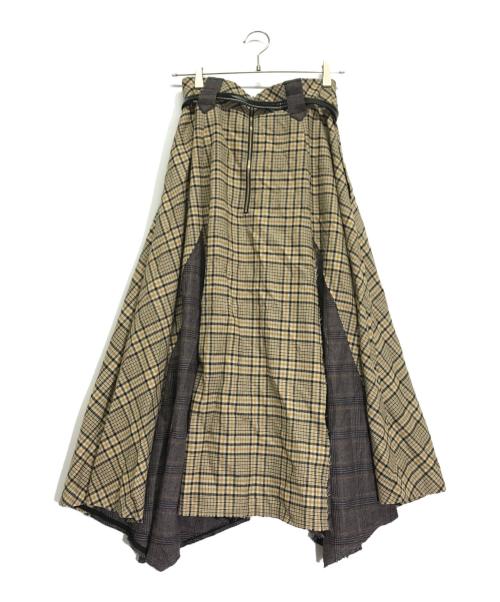 STUDIOUS（ステュディオス）STUDIOUS (ステュディオス) スカート ブラウン サイズ:1の古着・服飾アイテム