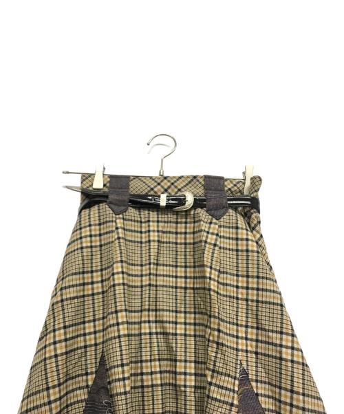 STUDIOUS（ステュディオス）STUDIOUS (ステュディオス) スカート ブラウン サイズ:1の古着・服飾アイテム