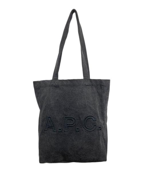 A.P.C.（アーペーセー）A.P.C. (アーペーセー) Lou トートバッグ ブラックの古着・服飾アイテム