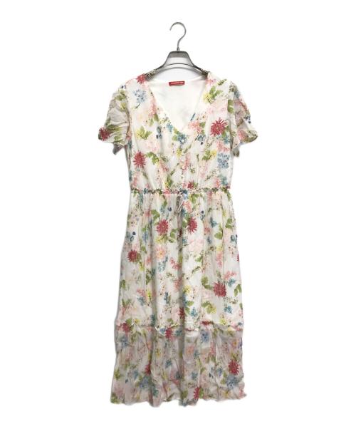 VIVIENNE TAM（ヴィヴィアンタム）VIVIENNE TAM (ヴィヴィアンタム) ワンピース ホワイト サイズ:40の古着・服飾アイテム