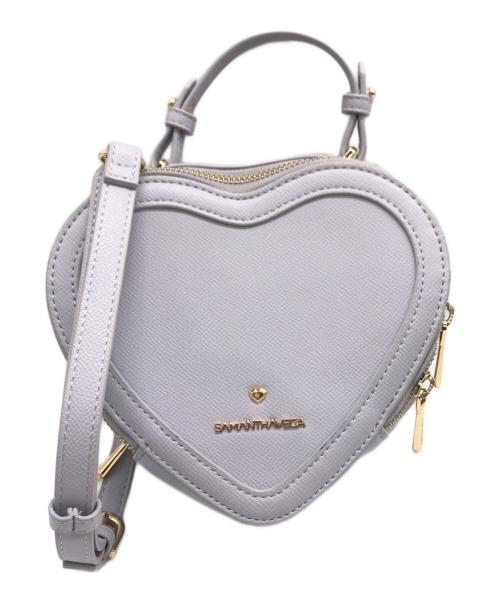 Samantha Vega（サマンサベガ）Samantha Vega (サマンサベガ) ハートショルダーバッグ パープルの古着・服飾アイテム