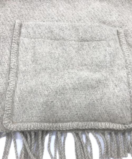 LAPUAN KANKURIT（ラプアンカンクリ）LAPUAN KANKURIT (ラプアンカンクリ) 大判ストール ベージュの古着・服飾アイテム