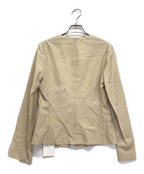 INED（イネド）INED (イネド) ノーカラースーツ ベージュ サイズ:ジャケット9　パンツ11の古着・服飾アイテム