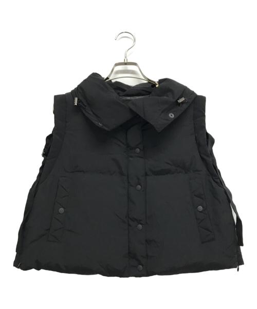 UNITED TOKYO（ユナイテッドトーキョー）UNITED TOKYO (ユナイテッドトーキョー) ダウンベスト ブラック サイズ:Fの古着・服飾アイテム