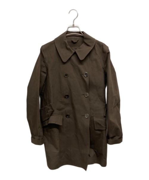 LOUIS VUITTON（ルイ ヴィトン）LOUIS VUITTON (ルイ ヴィトン) ゴム引きコート ブラウン サイズ:38の古着・服飾アイテム