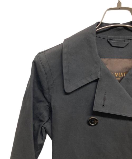 LOUIS VUITTON（ルイ ヴィトン）LOUIS VUITTON (ルイ ヴィトン) ゴム引きコート ブラック サイズ:36の古着・服飾アイテム