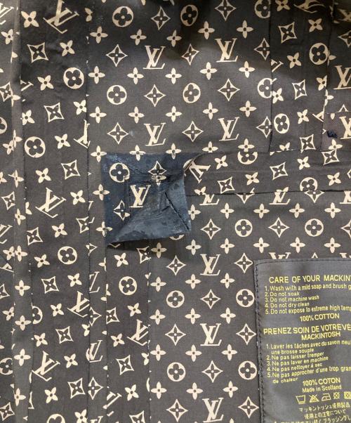 LOUIS VUITTON（ルイ ヴィトン）LOUIS VUITTON (ルイ ヴィトン) ゴム引きコート ブラック サイズ:36の古着・服飾アイテム