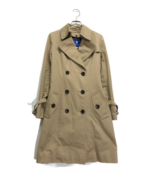 BLUE LABEL CRESTBRIDGE（ブルーレーベルクレストブリッジ）BLUE LABEL CRESTBRIDGE (ブルーレーベルクレストブリッジ) コート ベージュ サイズ:36の古着・服飾アイテム