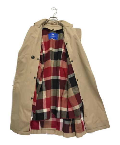 BLUE LABEL CRESTBRIDGE（ブルーレーベルクレストブリッジ）BLUE LABEL CRESTBRIDGE (ブルーレーベルクレストブリッジ) コート ベージュ サイズ:36の古着・服飾アイテム