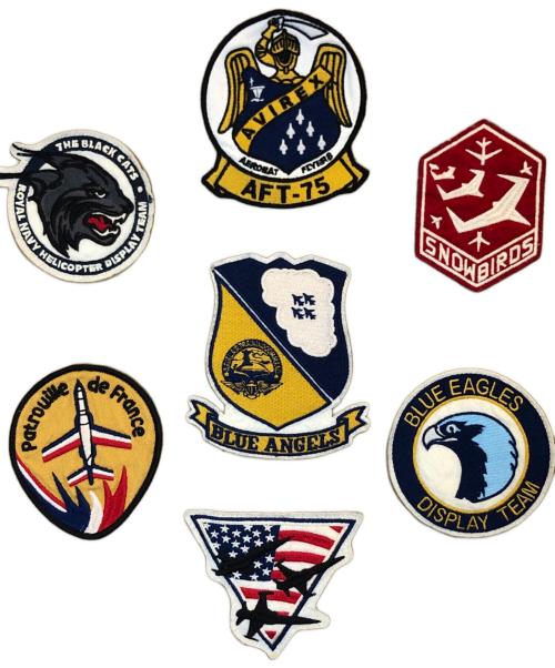 AVIREX（アヴィレックス）AVIREX (アヴィレックス) AAF TEAM PATCH SHIRT ベージュ サイズ:Lの古着・服飾アイテム