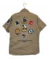 AVIREX (アヴィレックス) AAF TEAM PATCH SHIRT ベージュ サイズ:L：4000円