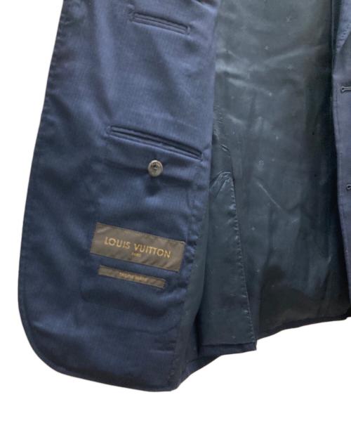LOUIS VUITTON（ルイ ヴィトン）LOUIS VUITTON (ルイ ヴィトン) セットアップスーツ ネイビー サイズ:50の古着・服飾アイテム