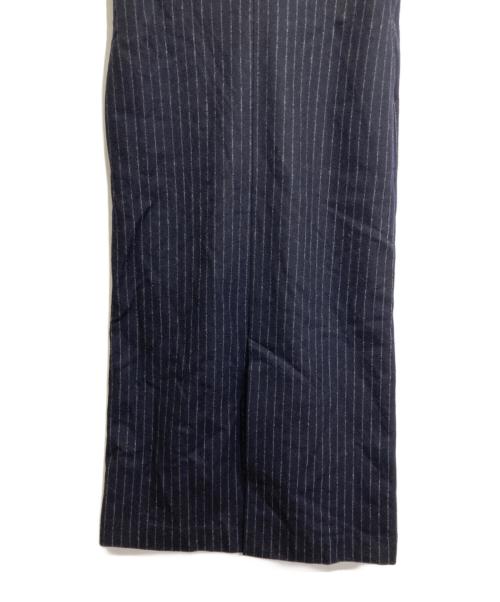 MACPHEE（マカフィー）MACPHEE (マカフィー) フランネル ジャンパースカート ネイビー サイズ:34の古着・服飾アイテム