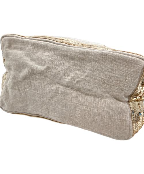 vanessabruno（ヴァネッサブリューノ）vanessabruno (ヴァネッサブリューノ) リネントートバック ベージュの古着・服飾アイテム