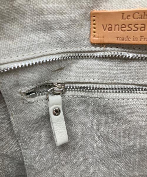 vanessabruno（ヴァネッサブリューノ）vanessabruno (ヴァネッサブリューノ) リネントートバック ベージュの古着・服飾アイテム
