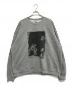 JERZEESジャージーズ）の古着「両面プリント企業スウェット」｜グレー