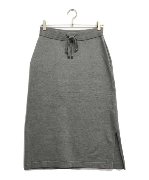 theory luxe（セオリーリュクス）theory luxe (セオリーリュクス) スウェットジャージーニットセットアップ グレー サイズ:Mの古着・服飾アイテム