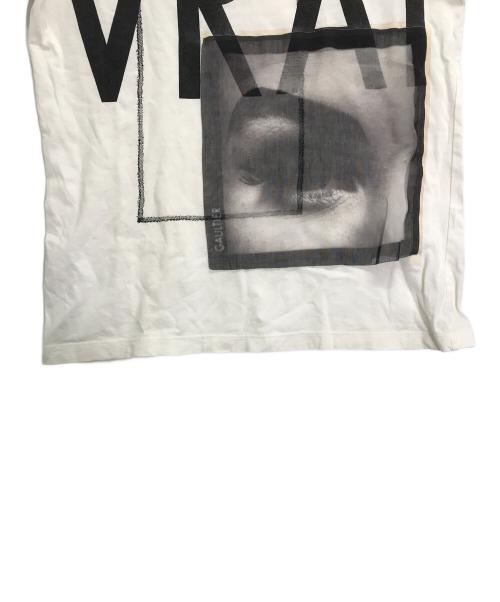 Jean Paul Gaultier homme（ジャンポールゴルチェオム）Jean Paul GAULTIER HOMME (ジャンポールゴルチェオム) Tシャツ ホワイト サイズ:48の古着・服飾アイテム