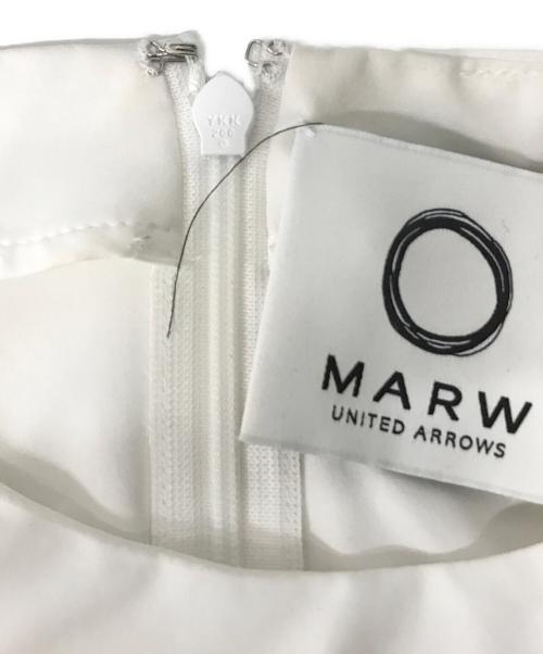MARW UNITED ARROWS（マルゥ ユナイテッドアローズ）MARW UNITED ARROWS (マルゥ ユナイテッドアローズ) ブラウス ホワイト サイズ:記載なしの古着・服飾アイテム